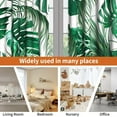 thumbnail image 6 of Lfeey Tropical Palm Leaves Blackout Curtains, Grommet Window Curtains for Living Room Bedroom, 42"x63" Inch, 2 Panels, 6 of 6