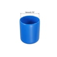 thumbnail image 2 of Tapones de goma Uxcell Cubierta de vinilo Protector de rosca redonda para tapas de vacío para tornillos de tubos de 3/4 pulgadas 20 piezas, 2 of 5