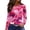 Pink, variant on Womens Valentine'S Day Tee Long Sleeve Crewneck Heart Print Design Comfort Womens Clothing,Pink,XL