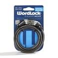 thumbnail image 2 of Wordlock Inc 4ft. 6MM Black Cable Lock  CL-441-BK, 2 of 5