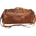 thumbnail image 2 of Bolsa de lona de piel de cuero de 34 pulgadas para hombres y mujeres, 2 of 7