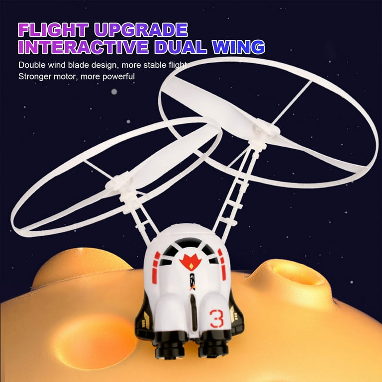 Flying Robot Astronaut Toy Aircraft High Tech Hand Controlled