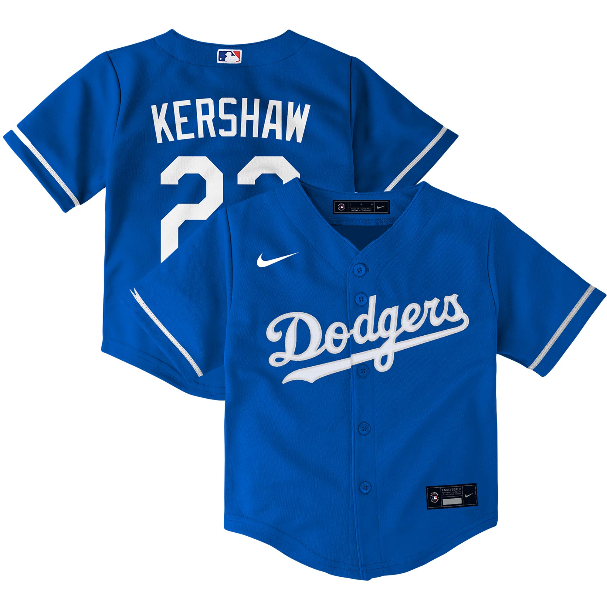 kershaw replica jersey