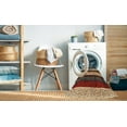 thumbnail image 2 of Ahgly Company Machine Washable Indoor Square Contemporary Sand Brown Area Rugs, 4' Square, 2 of 7