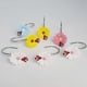 thumbnail image 3 of Curtain Hooks Resin 12Pcs Pink for Home Use Creative Ladybird Flower, 3 of 4