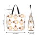 thumbnail image 5 of Fotbe Cute Bee Gnome Bolsa Tote Estética de Lona con Estampado para Mujer - Bolsa Reutilizable de Hombro Casual para Vacaciones, Compras, Trabajo y Gimnasio, 5 of 8