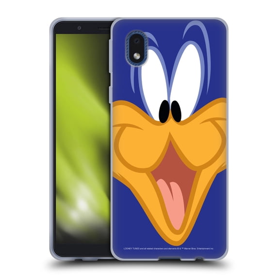 Head Case Designs Officially Licensed Looney Tunes Full Face Road Runner Soft Gel Case Compatible with Samsung Galaxy A01 Core (2020)
