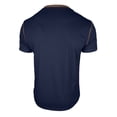 thumbnail image 3 of OIOLOYJM Men's Casual Henley Shirts Classic 3 Button Cotton Short Sleeve T-Shirt Summer Fashion Basic Solid Lightweight Stretchy Tees Tops Royal Blue 2XL, 3 of 3