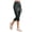 Dark Gray, variant on Capri Pants for Women BWASD 2028 New Summer Strength High Waist Tennis Skirt Quick Drying Capri Pants Work Outdoor Running Joggers Yoga Sports Leggings (Black,3XL)