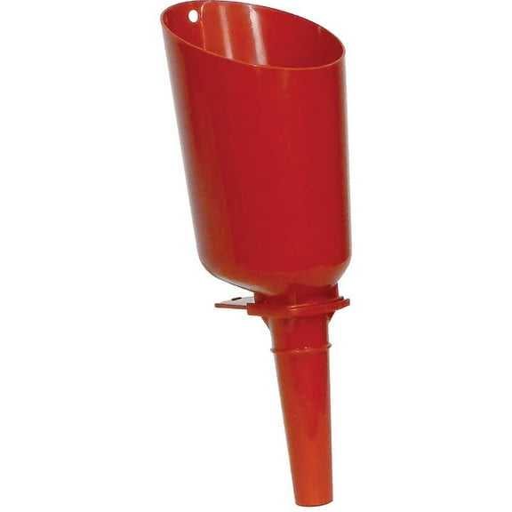 Belle Fleur Bird Seed Scoop Quick Release Large - Ergonomic Design - Red, Plastic