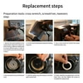 thumbnail image 2 of Espresso Coffee Group Head Brew Seal Gasket for Breville BES 870/878/880/860, 2 of 11