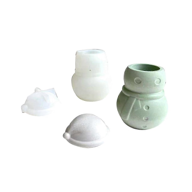 Round Covered Candle Cup Gypsum Silicone Mold Vertical Stripe Storage Box Glue Mold Diy Storage Tank Resin Silicone Mold , New
