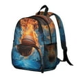 thumbnail image 4 of Students and Teens Sports Backpack - Baseball, Football, Volleyball Print, Water-Resistant and Lightweight for Training, 4 of 6