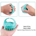 thumbnail image 3 of Scalp Massager Shampoo Brush, 2 Pack Upgraded Scalp Scrubber, 3 of 4
