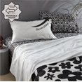 thumbnail image 7 of Urban Shop 6 Piece Black and White Floral Mix and Match Sheet Set, Twin/XL, 7 of 7