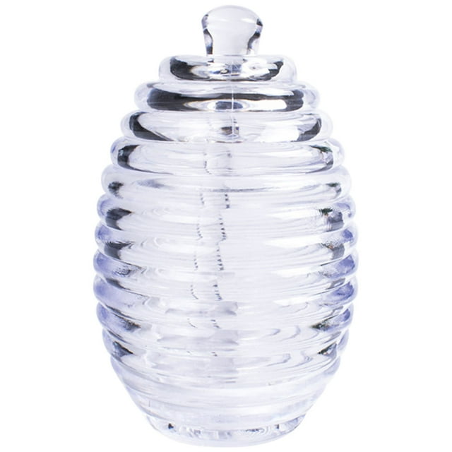 EeaseMX 1 juego de lata para almacenar alimentos, contenedor para almacenar miel, tarro transparente para jugo y mermelada.