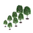 thumbnail image 4 of segolike 8pcs Model Tree Train Railroad Scenery, HO Gauge Diorama Accessories for DIY, 4 of 9