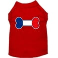 thumbnail image 6 of Pet Dog  Cat Shirt Screen Printed, "Bone Flag France", 6 of 11