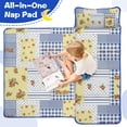 thumbnail image 4 of Pioneer Flower Floral Print Pattern Toddler Nap Mats for Kids Preschool,Sleeping Mat Bag or Kids,Toddler Sleeping Bag,Toddler Nap Mat or Daycare, 4 of 6