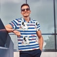 thumbnail image 4 of Balery Bulldog Friend Camisa Polo de Hombre con Estampado, de Manga Corta y Tejido Medio, Camisa Tipo Golf Polo-X-Large, 4 of 6