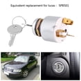 thumbnail image 3 of Kenally 12V Universal Car Auto 4 posiciones ON OFF Start Controles de interruptor de encendido + 2 teclas SPB501 Bloqueo de arranque de encendido Vehículos, repuestos y accesorios Mis Kenally VI0847-00B, 3 of 6