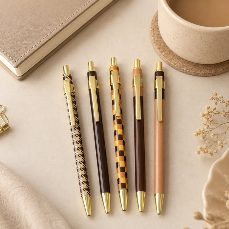 Pearhead Ballpoint Pens, 5-Pack Assorted Colors photo 8