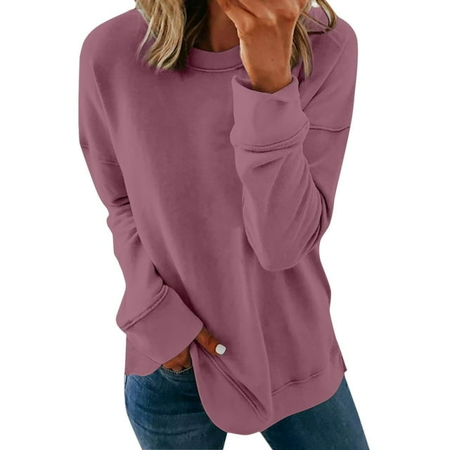 OUSITAID Hauts pour Femmes Hauts à Col en Coton Chemises Décontractées Mode Manches Courtes Vert Armée L