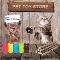 thumbnail image 2 of Christmas 5 Different Color Catnip Plush s Plus 10 Catnip Sticks PetSet, 2 of 2