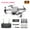 Gray, variant on Pyaiiner Drone 4k Profesional HD Camera Drone WiFi 4K Real- Transmission FPV Drones Quadcopter Toy