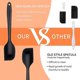 thumbnail image 2 of Silicone Spatula Set Silicone Kitchen Utensils Set Heat Resistant Non Stick Coating with Steel Core, 2 of 4