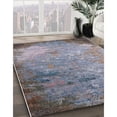 thumbnail image 2 of Ahgly Company Indoor Square Mid-Century Modern Dark Gray Oriental Area Rugs, 8' Square, 2 of 6