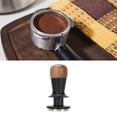 thumbnail image 4 of Coffee Hand Tamper, Walnut Stainless Steel Tamper 3 Sizes Constant Pressure Espresso Tamper, Sound Feedback, Adjustable Threaded Base, Ergonomic Design, 4 of 7