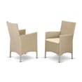 thumbnail image 1 of Outdoor Wicker Patio Chair in Cream Finish, 1 of 1