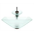 thumbnail image 1 of Polaris 604-WF-ORB Oil Rubbed Bronze Bathroom Waterfall Faucet Ensemble, 1 of 1