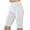 White, variant on Lenpel Women's Capri Leggings Summer Casual High Waisted Knee Length Yoga Shorts Tight Workout Capris