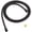 Black, variant on 79 inches Extra Long Kinkless Chromed Flexible Stainless Steel Shower Hose - Replacement for Handheld Showerhead Hose