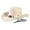 Beige, variant on Western Cowboy Hat Classic Fashion Jazz Hat for Men Women Sun Protection
