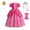 Dress set7, variant on MAVLLY Princess Peach Dress for Girls Birthday Party Outfit Gift Kids Party Dress up with Crown