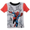 thumbnail image 3 of Spider-Man 873774-toddler2t Spider-Man Action Swing Toddlers Pajama Set - Toddler 2T - 4 Piece, 3 of 4