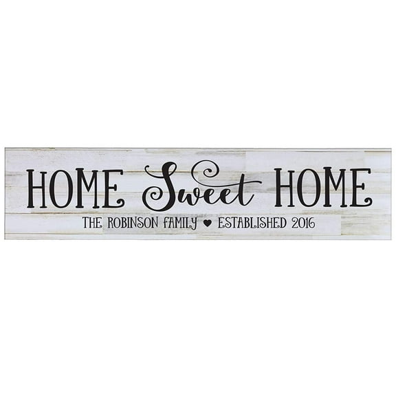 Home Sweet Home Wooden Wall Sign Art Size 10 x 40