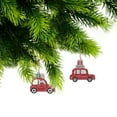 thumbnail image 3 of Wooden Car Ornament - Set of 12, 3 of 3