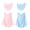 pink, blue, variant on 4-Pack Summer UPF 50+ Face Mask and Neck Gaiter Set, Cooling Sun Protective Gear, Nylon Face Cover for Hiking, Cycling, Travel, Outdoor Activities (Pink/Blue & Black/Gray)