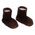 thumbnail image 1 of USB Heating Shoes, Soft Plush Heating Foot Warmer Shoes Keep Warm Relieve Stiffness  For Winter Brown,Black, 1 of 8