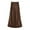 Coffee Color, variant on LYMAYTER ‌Women's High Waist Silk Satin Skirts Breathable Dinner Date Swing Midi Skirt for S-XL