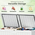 thumbnail image 4 of Homall 230 Gallon Outdoor Resin Deck Box ,Lockable, with Side Handles & Hydraulic Rod, Ideal for Patio, Garden, Poolside, 4 of 7