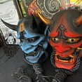 thumbnail image 2 of Cubierta facial de terror NikouMX cara de látex para cosplay japonés talla única, 2 of 8