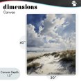 thumbnail image 4 of Stupell Industries Rustic Lodge Midday Sunny Beach Dunes Canvas Art, 30 x 40, by Franklyn Gregory, 4 of 8