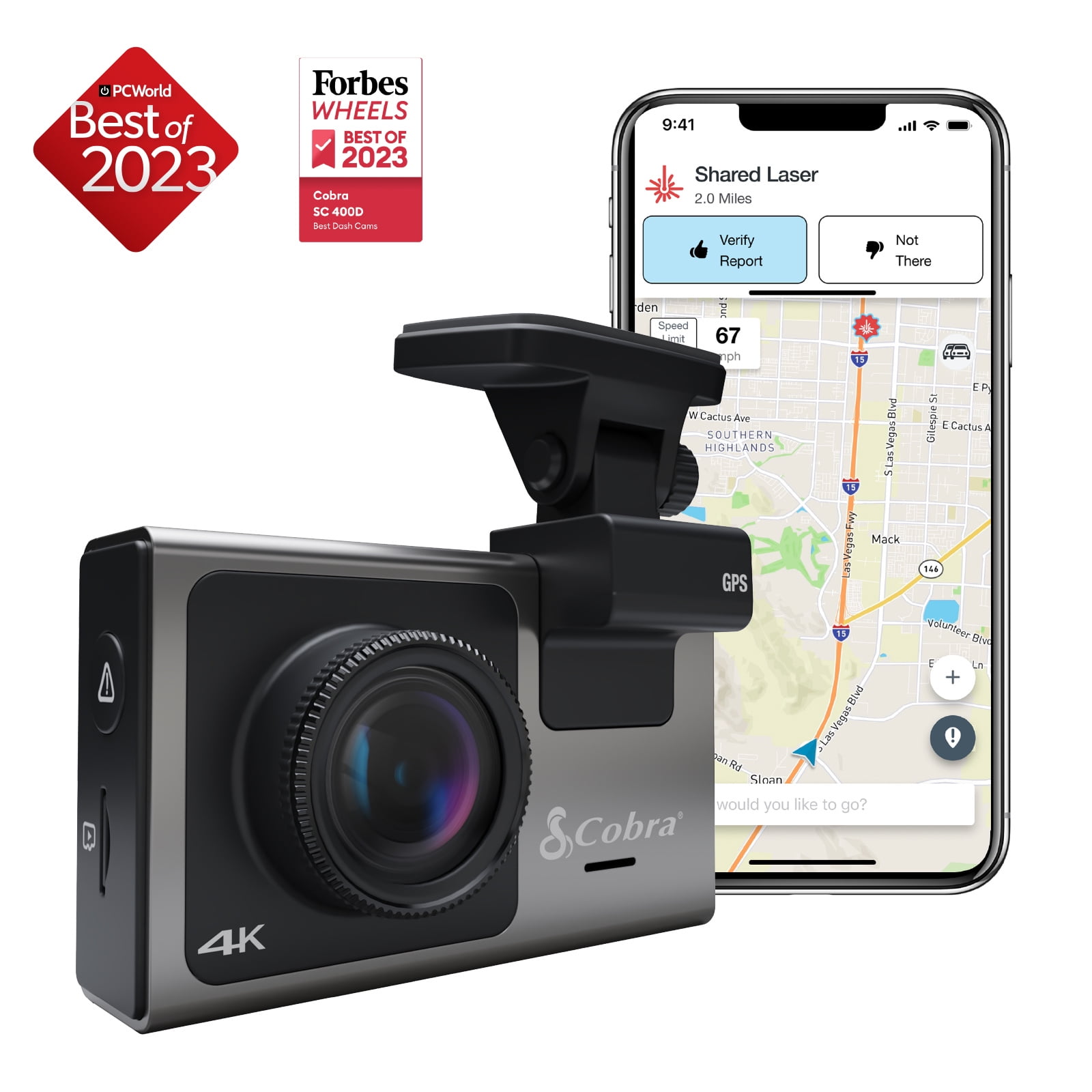 Cobra SC 400D dash cam review: Three channels, fantastic video, and  beaucoup features
