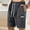 Grey, variant on Gspmoly Mens Shorts Casual, Men'S Solid Color Sports Fitness Training Breathable Shorts Pockets Cropped Pants Gym Shorts Summer Savings Clearance Gray XL