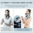 thumbnail image 3 of makemate Cervical Neck Traction Device with with Electric Air Pump, 3 of 8